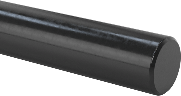 Yanmaz Yüksek Sıcaklık Silikon Kauçuk Çubuk, 1/8" Çap, 3 Fit Uzunluk