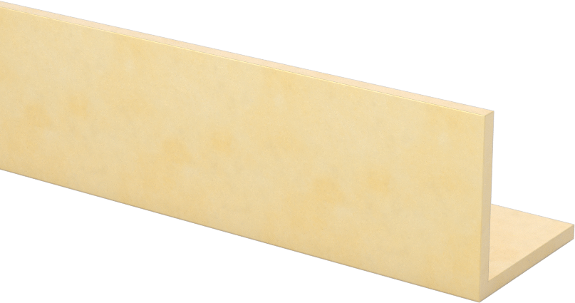 385 Pirinç 90 Derece Açı, 1/16" Duvar Kalınlığı, 3/4" x 3/4" Dış