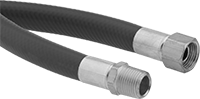 Erkek ve Dişi Dişli Bağlantı Parçalarına Sahip Hafif Hava Hortumu