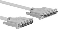 Bilgisayar Kablosu, DB37 Fiş x DB37 Soket, RS-449-Çift Ekranlı