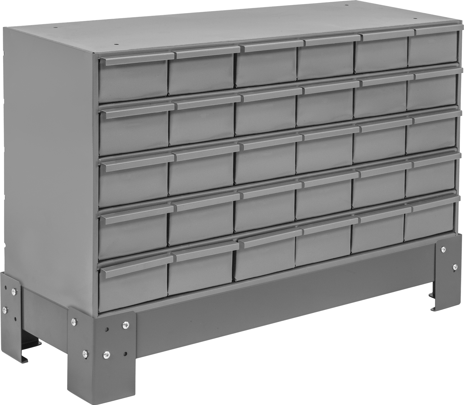 30 Drawers with Cabinet Base Shown