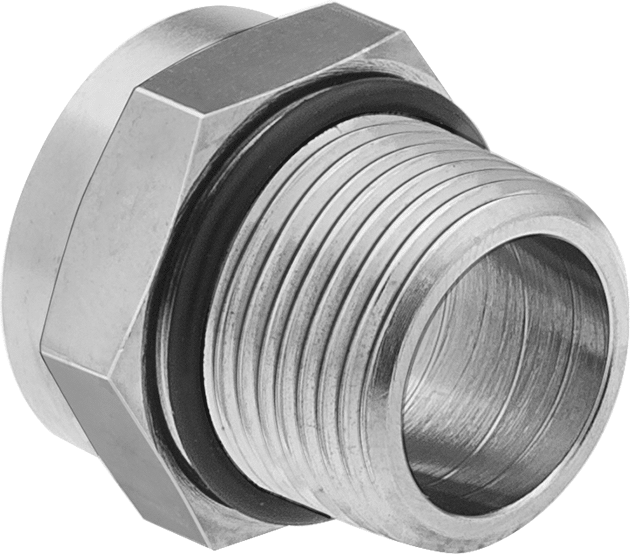 Dişli Adaptör, Nikel Kaplı Pirinç, PG-21 Dişi - 3/4 NPT Erkek — PG-21, NPT, PG, Conduit, Cord Grip, Electrical Box