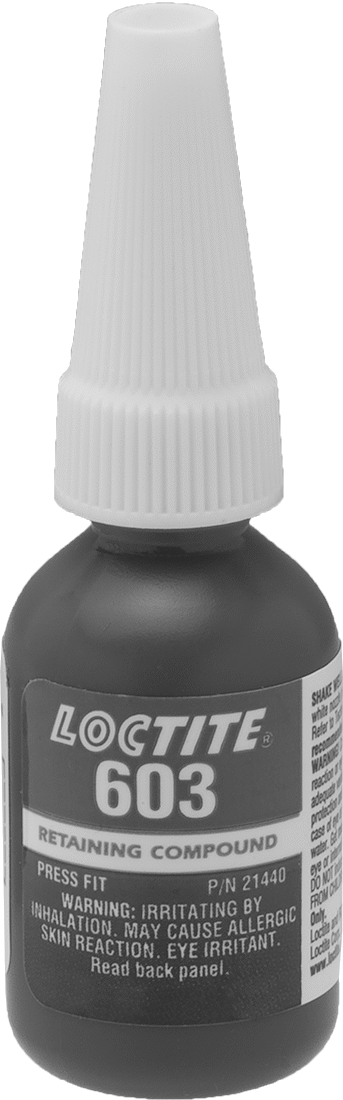 Sabitleme Bileşiği, Yağlı Sıkı Geçen Parçalar için, Loctite®, 603, 0.34 FL oz