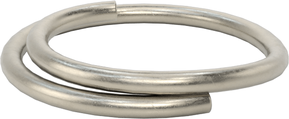 Sarmal Çatal Pimler, Çinko Kaplı Yay Çeliği, 3/16" ila 1/4" Çatal Pim Çapı için