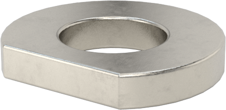 Klipsli Pul, 18-8 Paslanmaz Çelik, 2 Numaralı Vida Boyutu için, 0.090" İç Çap, 0.188" Dış Çap — 0.188", 18-8 Stainless Steel, Stainless S…