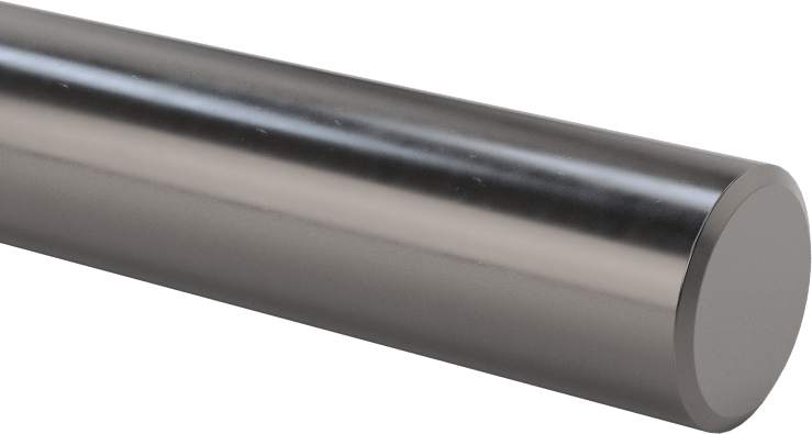 Paslanma ve Aşınmaya Dayanıklı K500 Nikel Çubuk, 1/2" Çap
