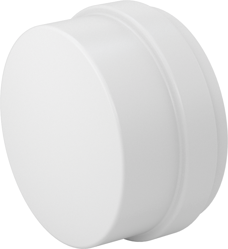 Drenaj için Yeraltı PVC Bağlantı Parçası, Atık ve Havalandırma, Kapak, Anma Ölçüsü 6, Conta Bağlantı Dişi — PVC Plastik, Kapak/Tapa, Su