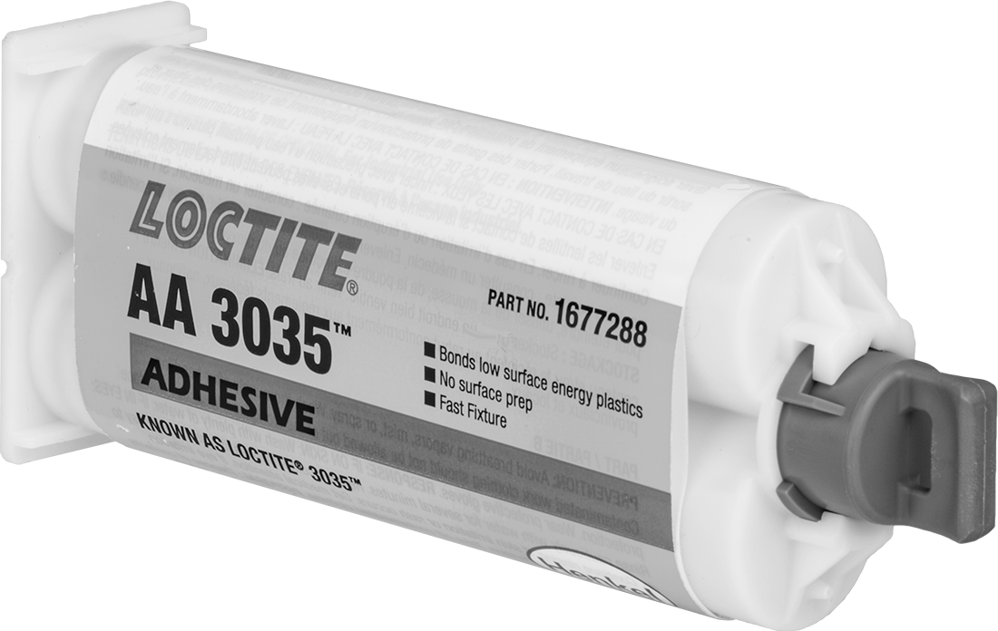 Yapısal Yapıştırıcı, Akrilik, Loctite® 3035, 1.69 FL. oz. Kartuş — Kartuş, Plastik, Kauçuk, ABS Plastik, CPVC Plastik, PETG Plastik, Poli…