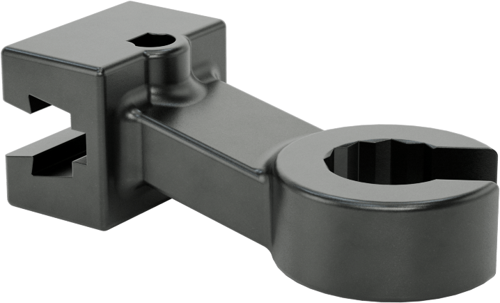 9/16" Boyut, 12 Uçlu Sure-Grip Açık Uçlu Başlık, Değiştirilebilir Başlıklı Tork Anahtarı için — Standart, 350 in·lbf, Tork Sınırlayıcı