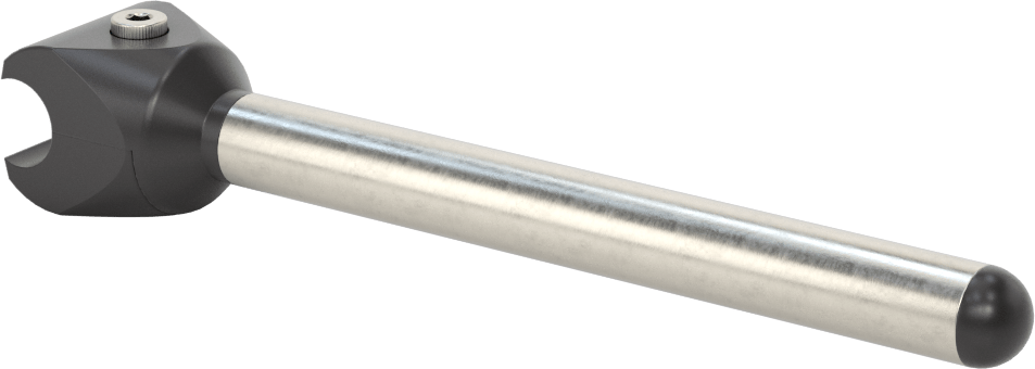 Çubuklar için Kelepçeli 5-1/2" Uzunlukta İçi Boş Montaj Çubuğu