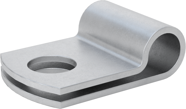 Alüminyum Halka Kelepçe, 3/16" İç Çap, 3/4" Uzunluk