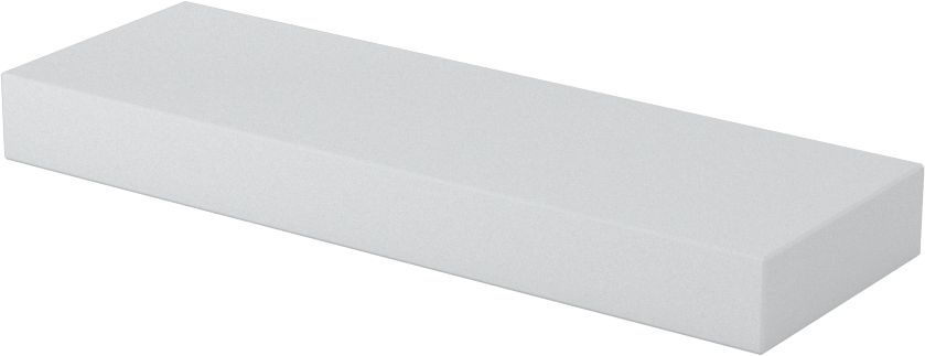 Kalibre Blokları için Parlatma Taşı — Dikdörtgen, 5/16", Çelik, Karbür, Seramik