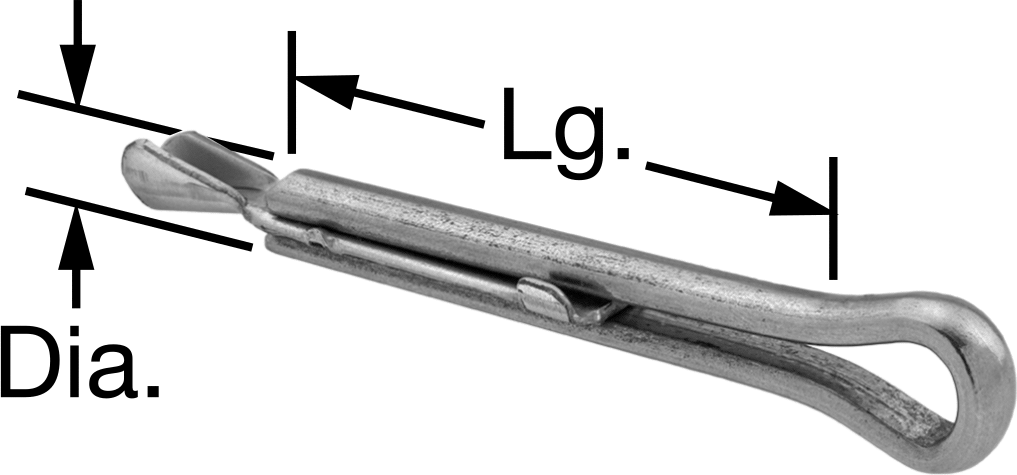 Strong-Hold Çekiç Seti Kopilyalar, 5/16" Çap, 2" Uzunluk