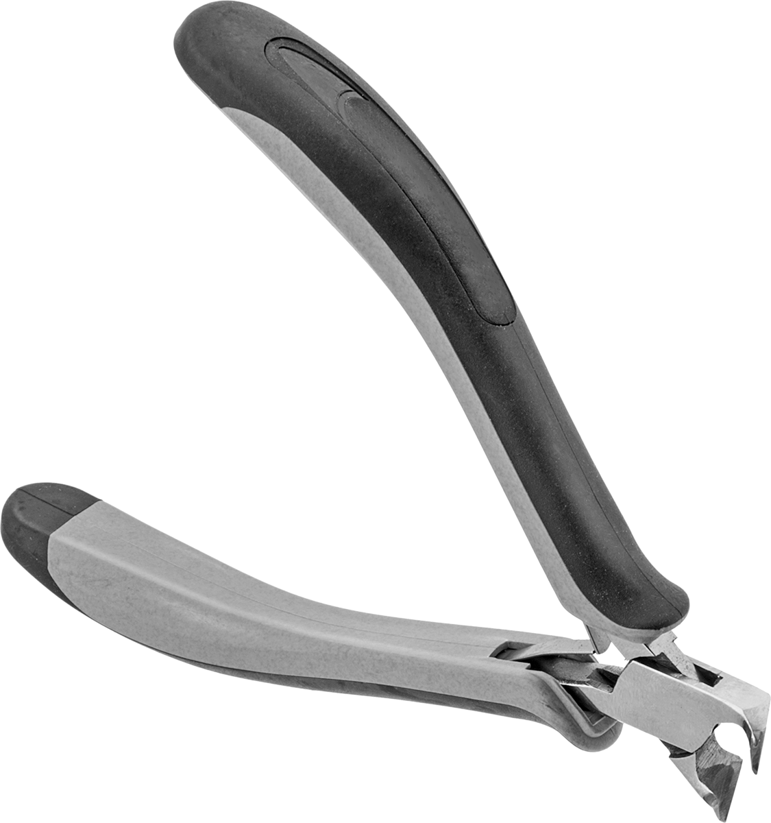 Karbür Bıçaklı Statik Kontrol Tel Kesici, Konik Başlık ve Ultra Grip, 4-3/4" Toplam Uzunluk