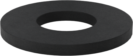 Sert Fiber Pullar, 8 numaralı vida boyutu için, 0.172" İç Çap, 0.375" Dış Çap