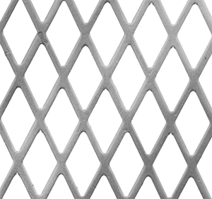 Delikli Panel, Karbon Çelik, Elmas Deseni