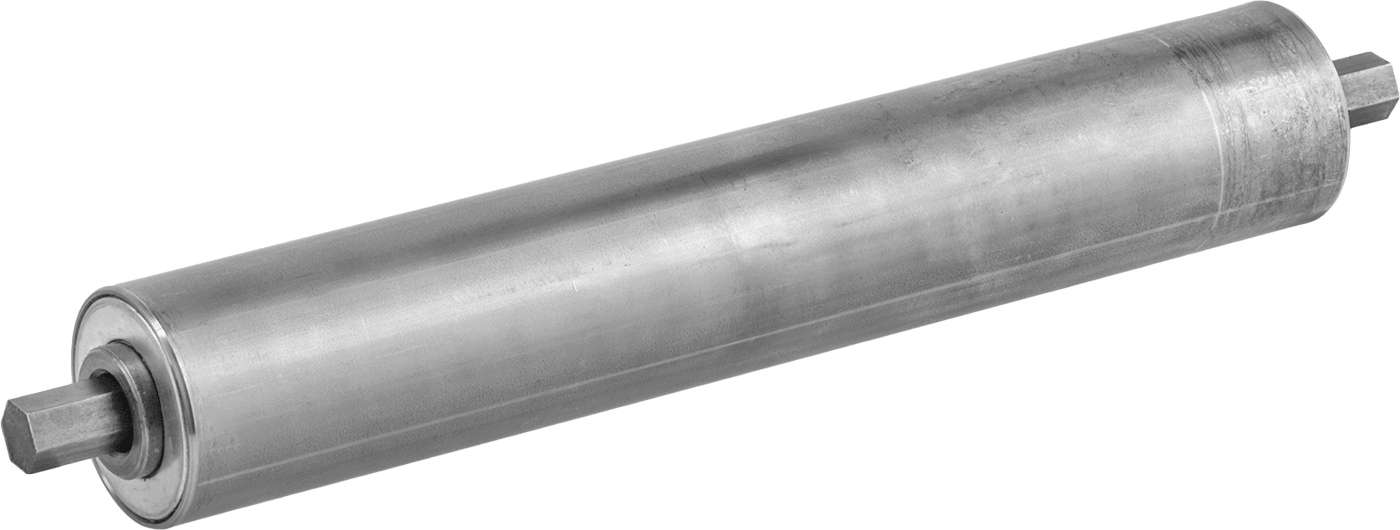 Büyük Çaplı Konveyör Makaraları, 11/16" Altıgen Aks, 2-1/2" Silindir Çapı