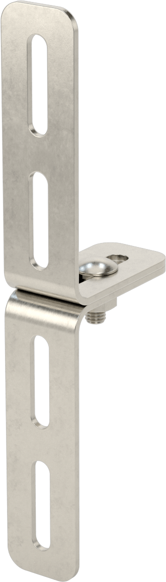 3-1/4" x 10-5/8" x 1/8" İki Parçalı L-Braket — L-Braket, Paslanmaz Çelik, 10 5⁄8"