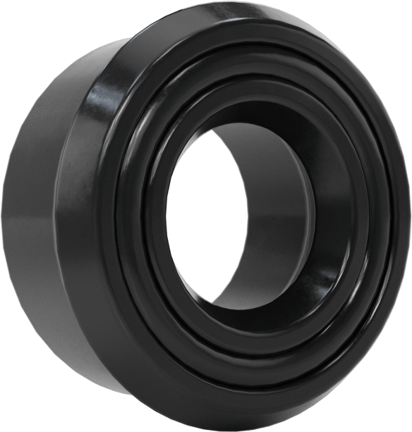 Yüksek Kararlılık O-Ring Yüklü U-Kup Contası, 0.275" Oluk Genişliği için, 0.25" İç Çap x 0.5" Dış Çap x 0.25" Genişlik