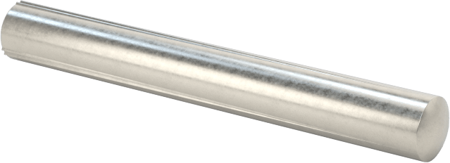 18-8 Paslanmaz Çelik Tam Yivli Pim, 1/8" Çap, 1" Uzunluk