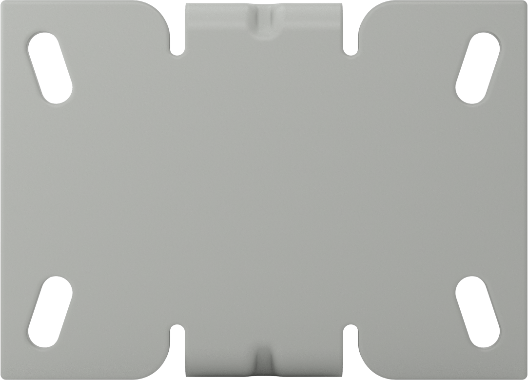 6-1/4" x 4-1/2" Plakalı Yüksek Kapasiteli Mauler Tekerlek, 5" Çaplı Metal Tekerlekli Sert