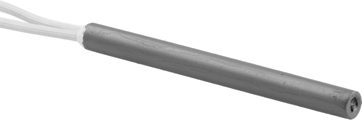 Kolay Bakımlı Yerleştirme Isıtıcısı, 1/4" Delik için, 120V AC, 1" Uzunlukta Isıtma Elemanı