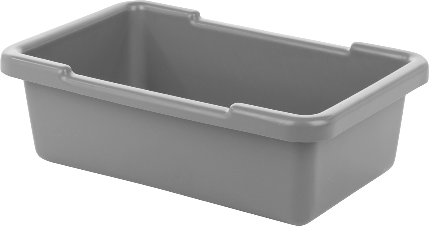 İç İçe Geçebilen Plastik Taşıma Kutusu, 25" x 16" x 8" — 25", 8", 16"