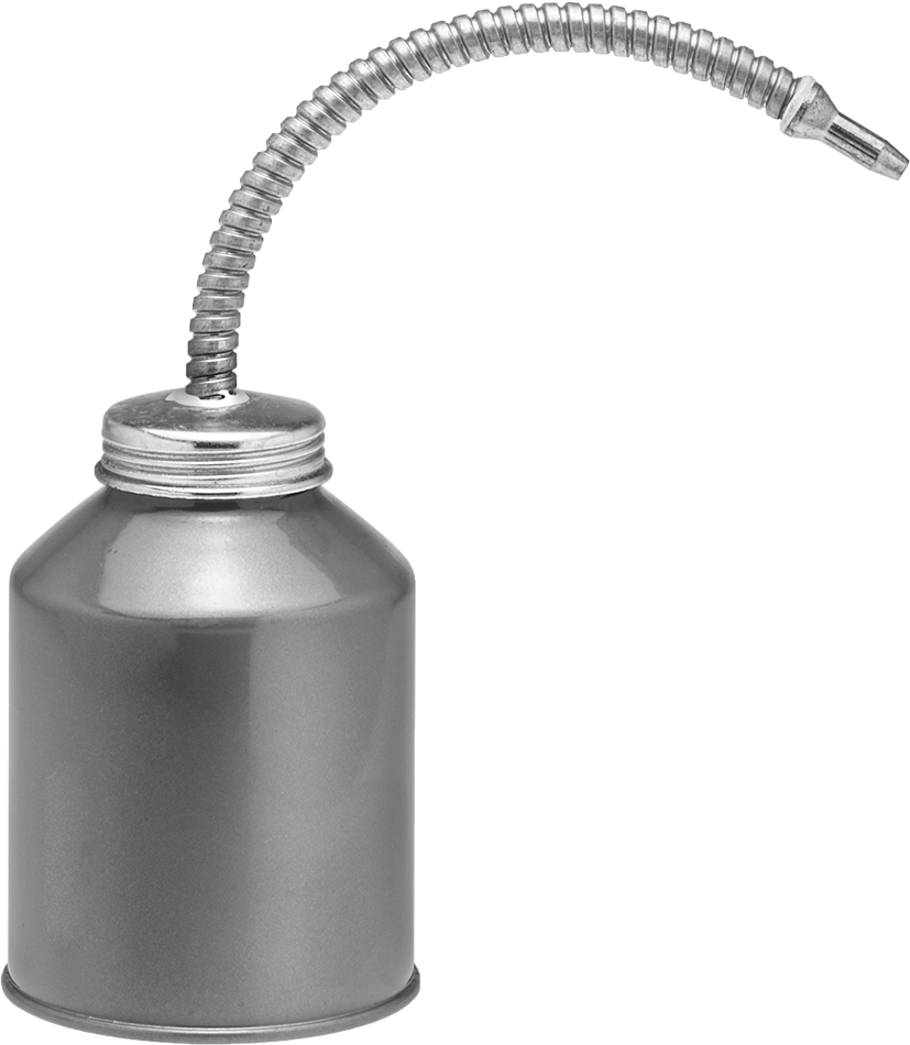 El Tipi Yağ Dağıtıcı, Esnek Nozullu 12 FL oz Kapasite, 7" Uzunlukta Esnek Nozul
