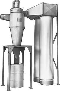 Collector with Storage Barrel and Filter Assembly
