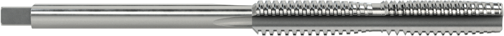 Trapez Dişli Tap, M10 x 2 mm Diş Boyutu, 2.56 inç Diş Uzunluğu