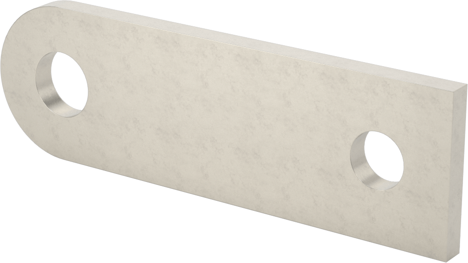 Strut Kanalı Braketi, Her Açı, 304 Paslanmaz Çelik, 5-1/4" Uzunluk