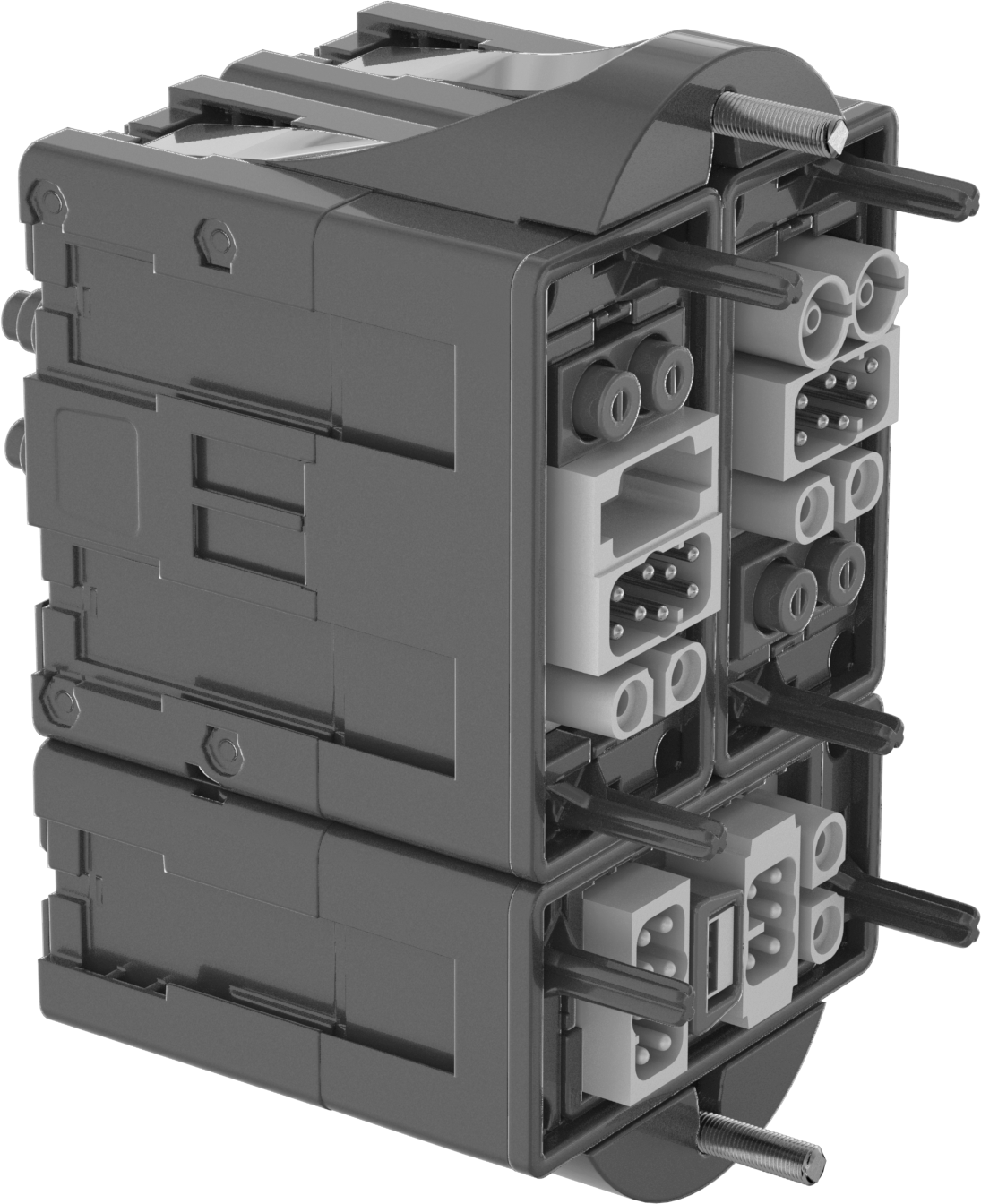 Stacked Vertically and Horizontally (Inserts Sold Separately)