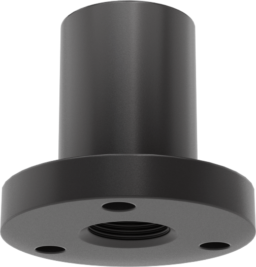 3/8"-40 Diş Boyutu Ultra Hassas Kılavuz Vida için Flanşlı Somun