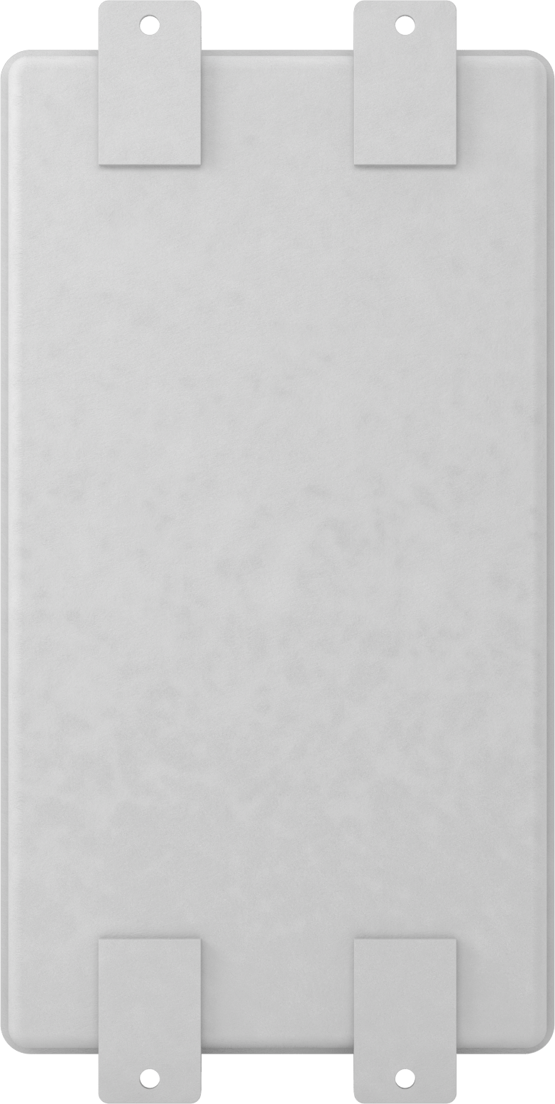 Fiberglas Su Geçirmez Muhafaza, Menteşeli Kapak ve Döner Mandallı, 14 inç Genişlik x 27 inç Yükseklik x 13 inç Derinlik