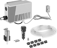 Yıkanabilir Muhafaza-Soğutma Vorteks Tüpü, Ayarlanabilir Termostatlı, Sessiz, İç Çıkış
