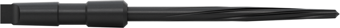 Delik Hizalama için Morse Konik Şaftlı Rayba, 0.3750 inç x 0.2188 inç Rayba Çapı, 4-3/8" Yiv Uzunluğu