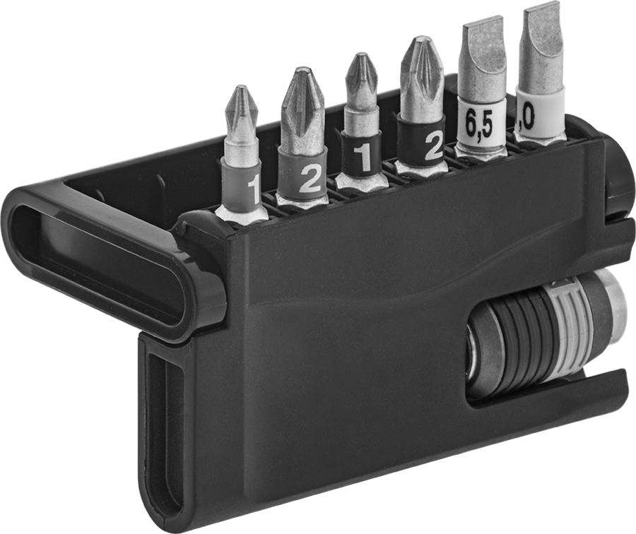 Yüksek Torklu Uç Seti, 1/4" Altıgen Şaft, 7-Parça