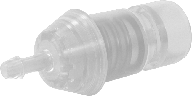 Hava ve Su için Yüksek Akışlı Hızlı Bağlantı Tüp Bağlantısı, Polipropilen Plastik Tapa, 1/8" Boru İç Çapı için, 1/8 Kaplin Boyutu