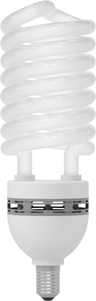 Vidalı Orta Boy Tabanlı Ampul, Spiral, 500 W Eşdeğer Akkor, 6500K, 6400 lümen