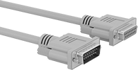 Bilgisayar Kablosu, DB15 Fiş x DB15 Soket, RS-232 Blendajlı