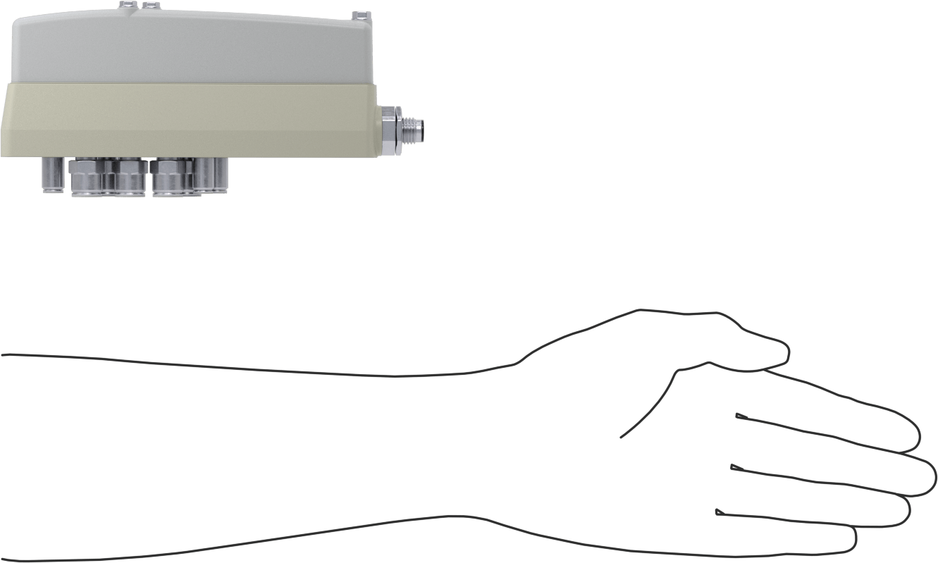 Elektrikli Hava Yön Kontrol Vanası, Tek Solenoid, 3-Way, 3/2 Akış, 8 mm Push-Connect