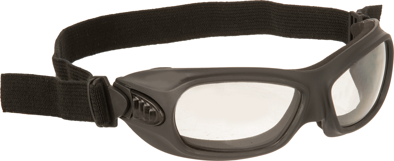 Sarmal Güvenlik Gözlükleri, Kumaş Kafa Bandılı, 5 inç Genişlikte Lens — Fog-Free, Scratch Resistant, Ventilated, Darbeye Dayanıklı, Suya…
