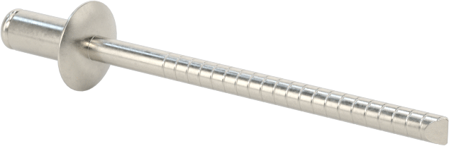 18-8 Paslanmaz Çelik Pop Perçinler, Kubbeli Başlık, 3 mm Çap, 1 mm-3 mm Malzeme Kalınlığı için