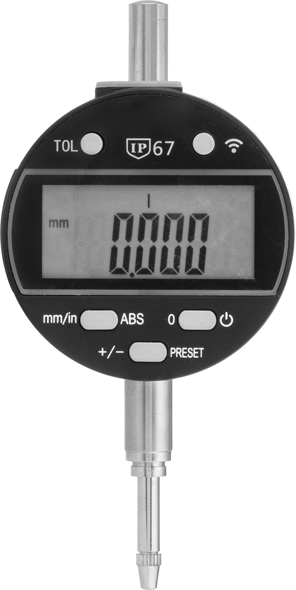 Soğutma Suyuna Dayanıklı Elektronik Komparatör, SPC Veri Çıkışı ve Bluetoothlu, 0" - 0.5" Aralık