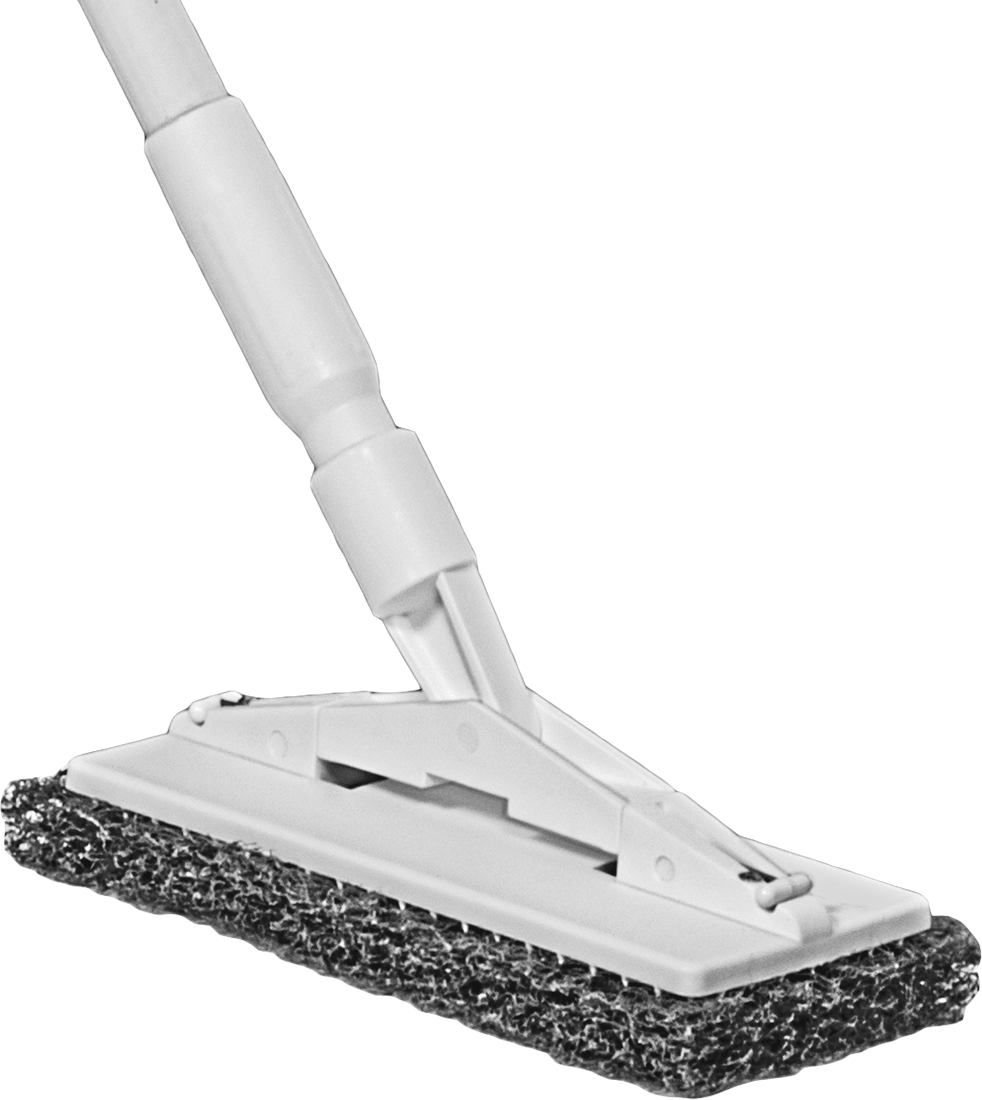 Ovma Süngeri, Uzun Düz Saplı — -, Plastic, Plastic Fiber, 7⁄8"
