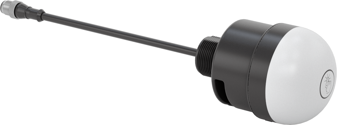 Parmak Dokunmalı Anahtar, Polikarbonat Taban, 30 mm Kesik, 2.75 inç Çap, Kalıcı Konumlu — Parmak Dokunuşu, 12V DC ila 30V DC, Çalışır Dur…