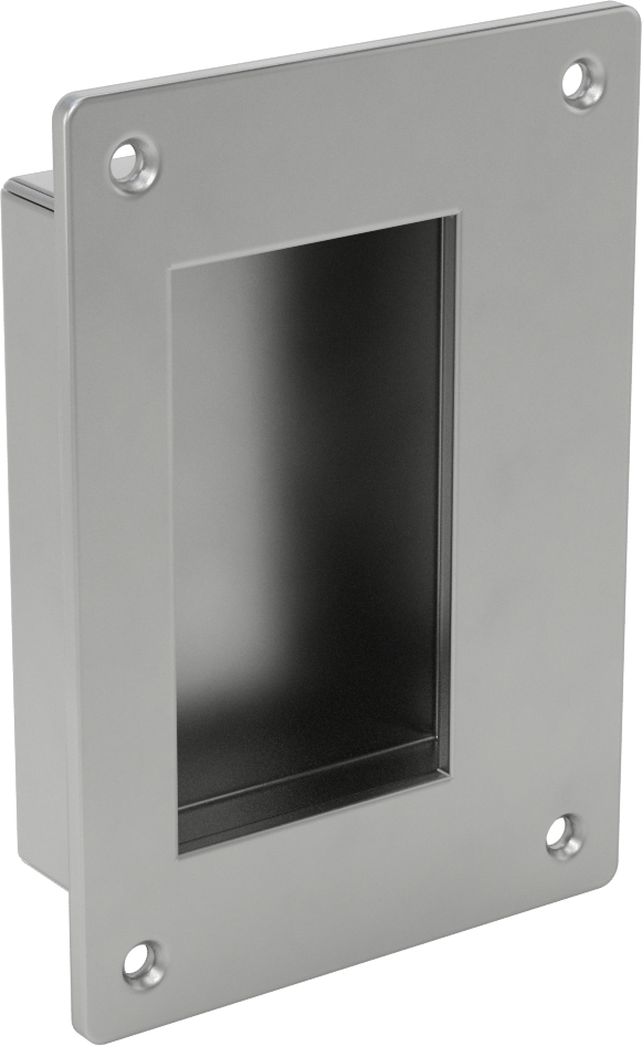 316 Paslanmaz Çelik Gömme Çekme Kolu, Dişsiz Deliklere sahip — Gömme, 316 Stainless Steel, Stainless Steel, Dişsiz Delik