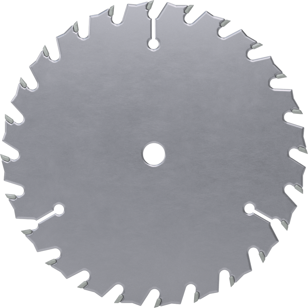 Ahşap için Testere Bıçağı, 5-1/2" Çaplı Dairesel — 5 1⁄2", 10 mm, 24
