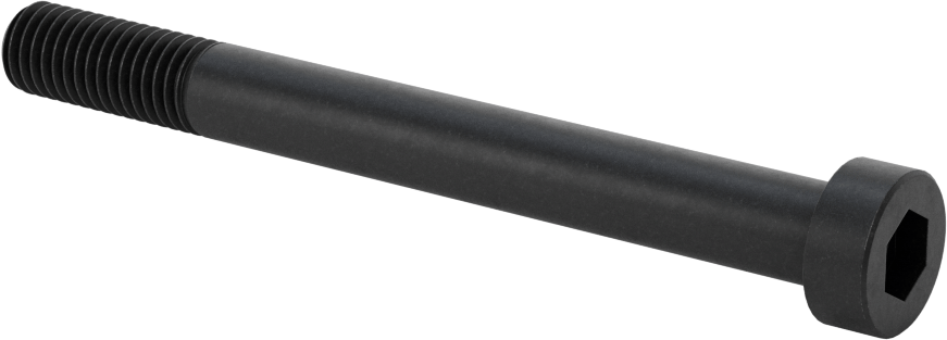 Alaşımlı Çelik Düşük Profilli Alyan Başlı Vida, Girintili Altıgen, Siyah 8.8 Çelik, M10 x 1.5mm, 100 mm Uzunluk