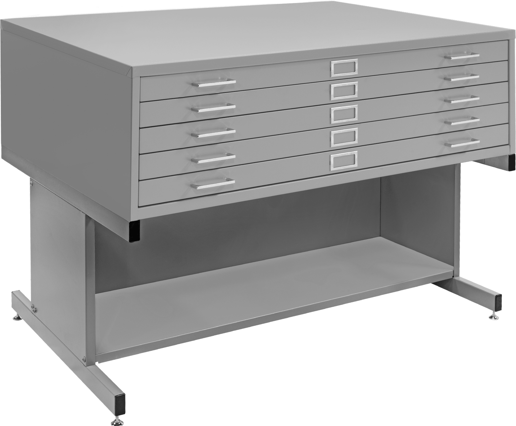 5-Drawer Cabinet with Optional Open Base
